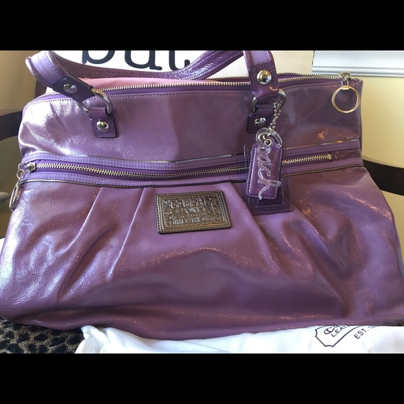 Gently used (like new) coach tote - Picture 1 of 8